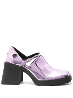 Полуотворени обувки Justine Clenquet розово