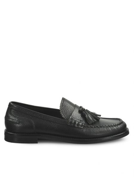 Pantofi loafer Gant negru