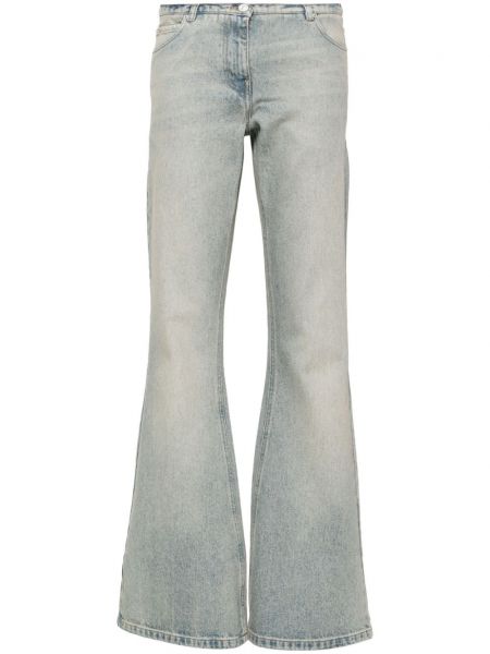 Jeans bootcut en coton large Courrèges