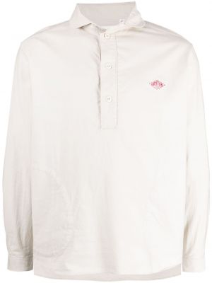 Памучна риза Danton бяло