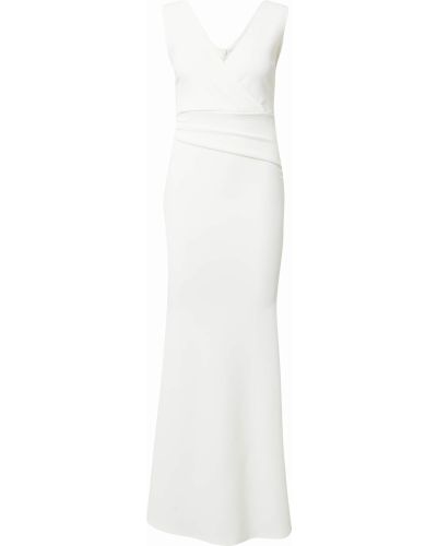 Βραδινό φόρεμα Sistaglam λευκό