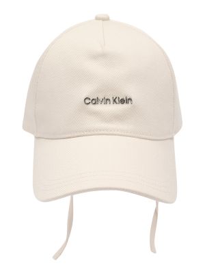 Σκούφος Calvin Klein μπεζ