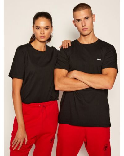 Diamante Wear Póló Unisex Basic 5406 Fekete Regular Fit