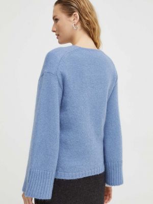 Gyapjú pulóver By Malene Birger szürke