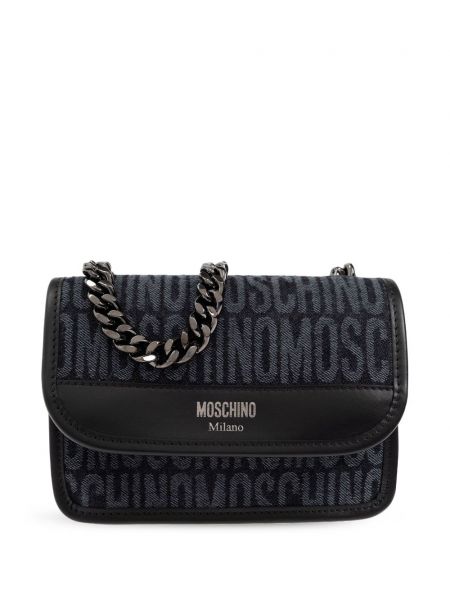 Zincir çanta Moschino mavi