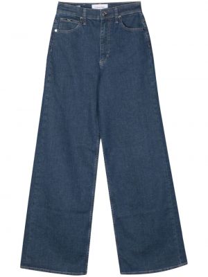 Voľné džínsy Calvin Klein modrá