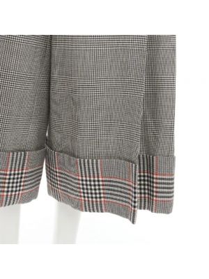 Pantalones de lana Alexander Mcqueen Pre-owned gris