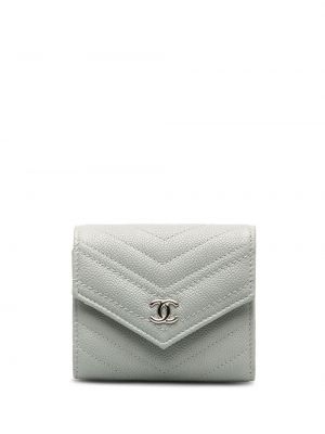 Portefeuille Chanel Pre-owned gris