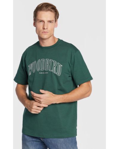 T-shirt Woodbird verde