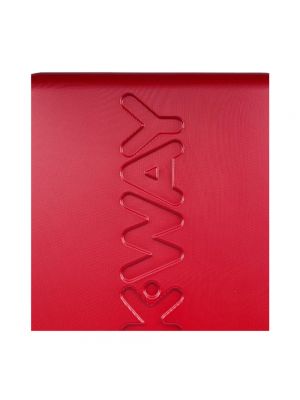 Bolsa con cremallera K-way rojo