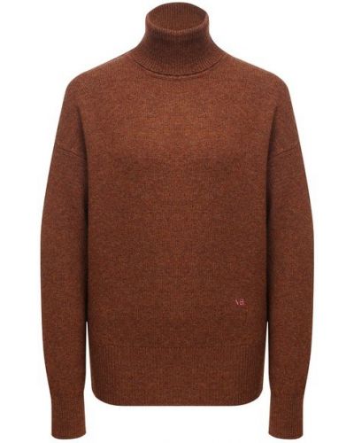 Кашемировый свитер Victoria Beckham, коричневый
