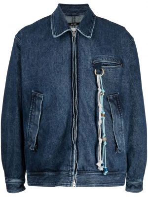 Jeansjacke Song For The Mute blau
