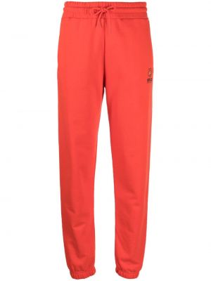 Pantalon de joggings brodé Kenzo rouge