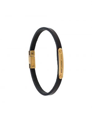 Bracelet Saint Laurent noir