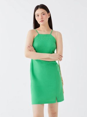 Φόρεμα Lc Waikiki πράσινο