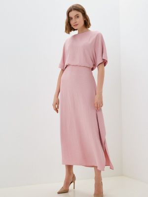Розовое платье Vivostyle