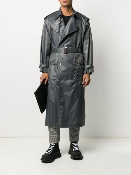 Trench Issey Miyake Pre-owned gris