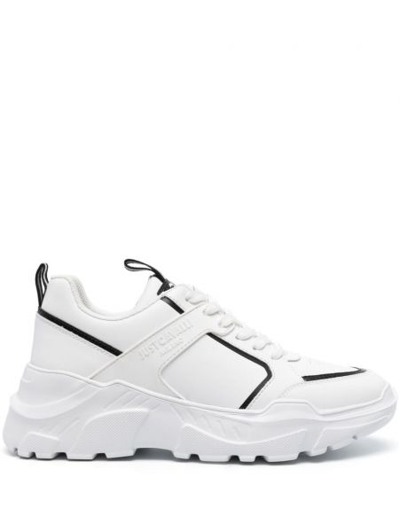 Sneakers chunky Just Cavalli λευκό