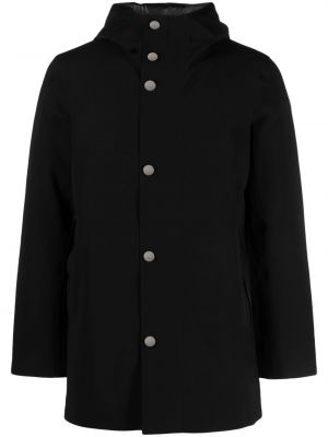 Pernata jakna s kapuljačom Roberto Ricci Designs crna