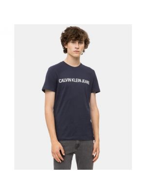 Camiseta manga corta Calvin Klein Jeans azul
