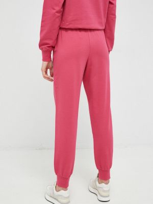 Однотонні спортивні штани Fila рожеві