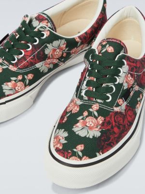 Sneakersy w kwiatki Undercover zielone