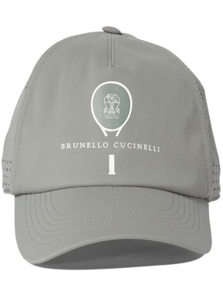 Cap Brunello Cucinelli grå