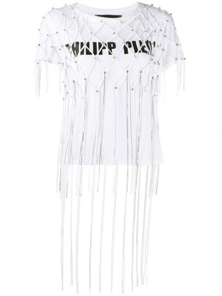 T-shirt Philipp Plein vit