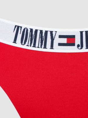 Bikini Tommy Jeans czerwony