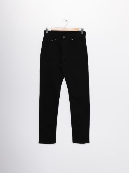 Чорні прямі джинси H&m