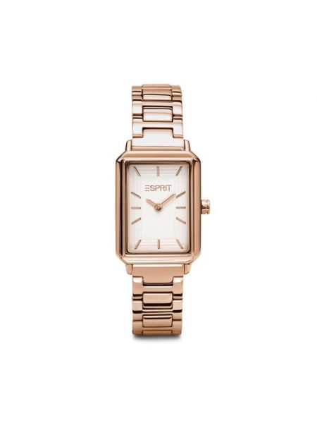 Rožinio aukso laikrodžiai Esprit