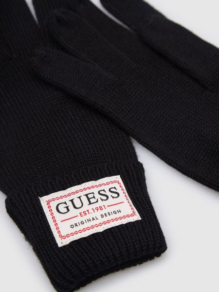 Перчатки Guess черные