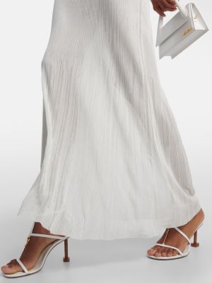 Макси рокля Jacquemus бяло