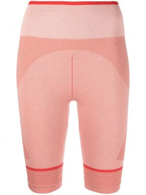 Pantaloncini con motivo a stelle Adidas By Stella Mccartney rosa