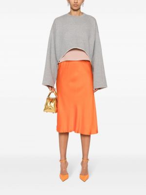 Saténové sukně Nº21 oranžové