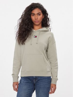 Relaxed анцуг Tommy Jeans сиво