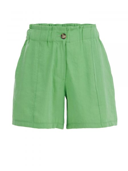 Plisované nohavice We Fashion zelená