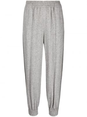 Pantaloni di lana Ermanno Scervino grigio