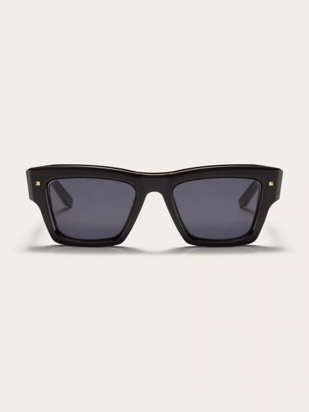 Черные очки солнцезащитные Valentino