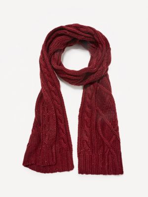 Трикотажний шарф Celio червоний
