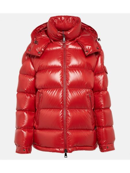 Dunjakke Moncler rød