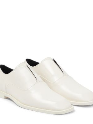 Pantofi loafer din piele Victoria Beckham alb