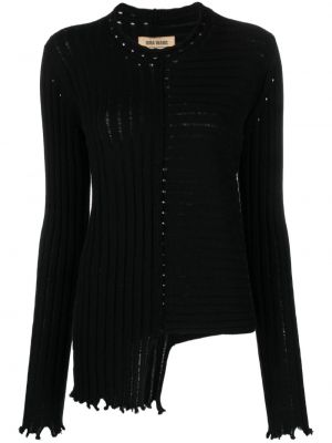 Asimetrični pulover iz kašmirja Uma Wang črna
