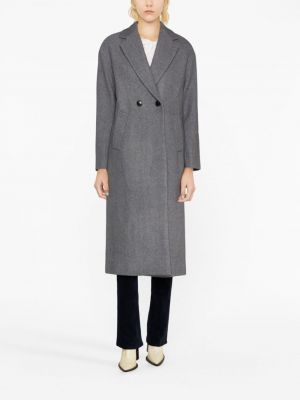 Vlněný kabát Michael Michael Kors šedý