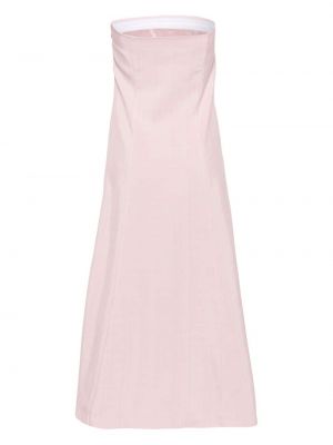 Sukienka midi Semicouture różowa