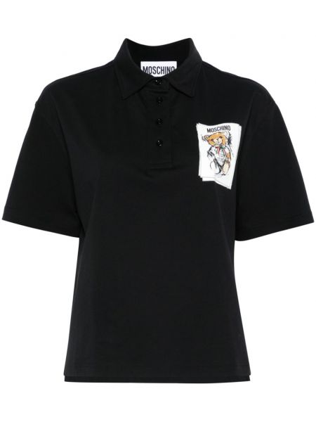 Poloshirt Moschino sort