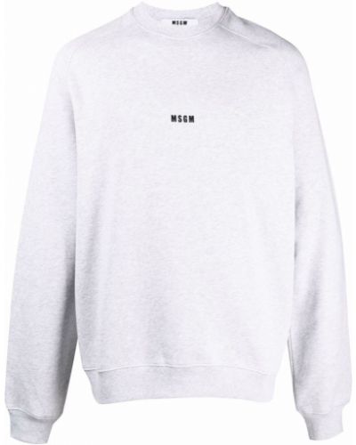 Sweatshirt aus baumwoll mit print Msgm