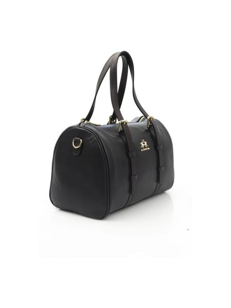 Reisetasche mit reißverschluss mit taschen La Martina schwarz