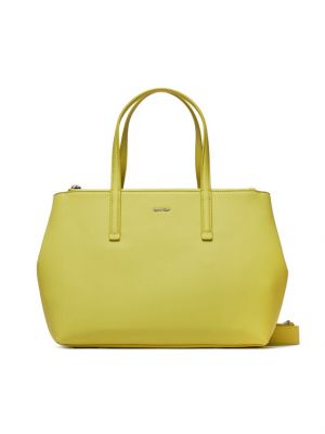 Nákupná taška Calvin Klein žltá