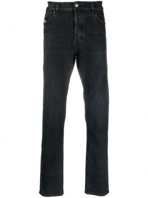 Straight jeans Diesel schwarz